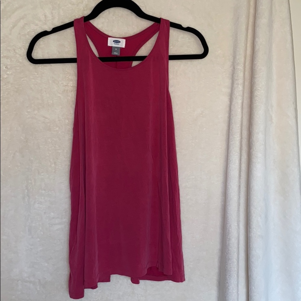 Old Navy Fuchsia Pink Soft Tank Top